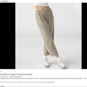 ISO: joah brown desert zeppelin pants